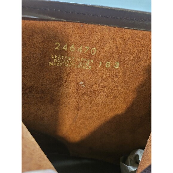 Ranchero Mens Brown Boots Made In Spain Leather Upper 246470 183 Round Toe 11 - Picture 10 of 11